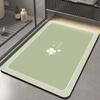 Tapete de Piso para Baño Absorbente de Secado Rápido Antideslizante de Barro Diatómico Tapete para Pies Hogar Puerta de Baño Tapete de Piso Cocina Tapete de Drenaje