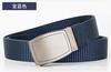 Fabricante Directo Cinturones Casuales para Hombre en Stock Venta al por Mayor Cinturones para Pantalones Hebilla Automática Simples de Cuero de Negocios Venta Caliente Transfronteriza