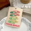 Nuevo Clip para el Cabello para Niños con Forma de Estrella de Cinco Puntas, Fruta Estrella, Gota de Agua, Versátil Set de Flequillo para Bebés, Pasador para Niñas