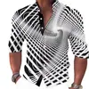 Camisa de Manga Corta para Hombre, Moda de Verano, Ropa Urbana para Hombre, Lujo Ligero, Gama Alta, Bloques de Color, Impresión Digital, Corte Holgado con Cuello de Solapa