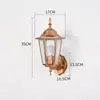 Carcasa de Luminaria de Pared para Exteriores, Luminaria de Pared Exterior Estilo Europeo para Patio de Villa, Luminaria de Pared Exterior Estilo Americano para Balcón y Pasillo, Venta al por Mayor