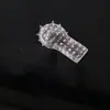 Funda erótica texturizada para dedos para mujeres, funda de cristal SM para autoplacer, anillo de pene texturizado, productos para adultos, disponible para dropshipping