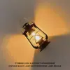 Lámpara de Queroseno Retro Luz de Noche de Mesita de Noche Lámpara de Ambiente Hogar Dormitorio Lámpara para Dormir de Niños Decoración de Escritorio Lámpara Pequeña