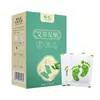Patch para os Pés com Artemísia Nanjing Tongrentang Biotecnologia Velho Pequim, Patch Quente de Moxabustão, Patch de Moxabustão para Pontos de Acupuntura, Patch para os Pés com Moxabustão de Artemísia