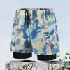 Trajes de Baño para Adultos Más Vendidos para Hombre Doble Capa Pierna Recta Antivergüenza Sueltos Tallas Grandes Traje de Baño para Aguas Termales Venta al por Mayor Personalizada