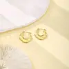Entrada Francesa Luxo Estilo Metal High-end Brinco Elegante Amor Estrela Aço Inoxidável Brincos Moda Feminina Distintivo