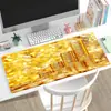 Alfombrilla de Ratón Grande de Venta Caliente Transfronteriza con Motivos de Dólares y Oro, Alfombrilla de Ratón para Oficina, Alfombrilla de Ratón para Escritorio, Se Puede Etiquetar y Enviar en Nombre de Otros
