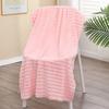 Toalha de banho em fleece coral com espessura aumentada não solta fiapos absorvente macia para enrolar respirável secagem rápida toalha de praia personalizada atacado