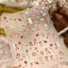 Tiesu Edição Limitada Dia dos Namorados Adesivos de Unha Rosa Dourado Retrô M1076 Estilo Artístico de Luxo Leve Adesivos de Unha de Rosa