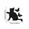 Atacado transfronteiriço uma variedade de sapo tigre gato animal de estimação fofo desenho animado animal casa fofo feio decorativo adesivos de interruptor