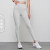 Pantalones de Yoga de Cintura Alta Nuls para Mujer, Estilo Europeo y Americano, Ajustados, Pantalones de Fitness con Efecto Levanta Glúteos Color Durazno, Esenciales Deportivos para Yoga, Pantalones de Verano