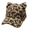 Gorro Grueso Versátil Gorra de Béisbol Gorra Pato Temporada Invierno Otoño Más Terciopelo Mohair Estilo Coreano Moda Otoño Casual Niños
