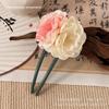 Pasador de pelo en forma de U Rosa Seco, Accesorio de Hanfu Estilo Antiguo de Alta Gama, Retro Cheongsam, Pasador para Recogidos, Pasador de Pelo, Adorno para el Cabello