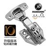 Bisagra Hongyun Personalizada de Acero Inoxidable 3.0 mm de Espesor Todo Acero 304 Bisagra Hidráulica de Dos Etapas de Fuerza Amortiguador Bisagra de Amortiguación