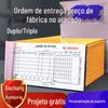 Lista de Entrega Zhanghang, Lista de Entrega de Duas Vias, Formulário Único de Três Vias, Lista de Vendas de Duas Vias, Cópia Sem Carbono, Atacado de 2 Vias 3 Vias