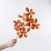 Plantas Verdes Simuladas con Madera de Pata de Pato Plana Hojas Falsas Adornos de Decoración para Sala de Estar Interior Hojas de Plantas Biónicas Paisajismo