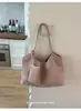Bolsa de lona com estampa de leopardo transfronteiriça para mulheres, grande capacidade, novo modelo 2026, bolsa de ombro casual versátil, bolsa tote para estudantes universitárias para aulas