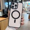 Adecuado para funda de teléfono móvil Iphone17, Apple 18Promax Macaron Transparente 16E Funda Protectora Magnética Anticaída 14
