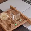 Se puede configurar un juego de comida en miniatura. Mini casa de muñecas pequeña de taza baja. Se puede plantar más carne. Bolsillo de taza. Adornos de escena de muebles de taza.