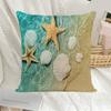 Amazon Temu Paisaje Animal Playa Funda de Almohada Sofá Sala de Estar Cojín Almohada Venta al por Mayor Transfronteriza Personalización