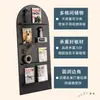 Estantería Minimalista Nórdica Ins de Pie Estante de Pared para Exhibir Libros y Periódicos Estante de Almacenamiento para Revistas Libros Ilustrados Revistas de Celebridades de Internet Vintage