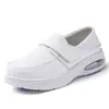 25 Zapatos de Enfermera, Zapatos de Algodón para Mujer, Forrados de Felpa, Zapatos Antiolor, No Cansan, Antideslizantes, Zapatos de Suela Blanda, Zapatos Blancos Médicos, Zapatos Casuales para Estudiantes