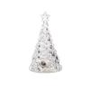 Decoración Navideña Transfronteriza Estrella Luminosa Árbol de Navidad Cristal Luz Nocturna Decoración de Escritorio Adornos Luz de Ambiente LED