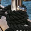 Cuerda de nailon, cuerda marina negra, cuerda especial para yates, cuerda de tres hilos, cuerda de poliéster, cuerda industrial.
