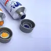 Fabricantes Embalagem de Pele de Alumínio Personalizada Embalagem de Alumínio para Pigmentos Embalagem para Lustra-sapatos Mangueira Pura Mangueira de Alumínio Atacado