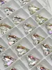 Decorações de Nail Art de Alta Qualidade em Cristal de Vidro K9 em Formato de Coração Irregular 12X13 Sulco Coração Brilhante Fundo Pontiagudo Acessórios de Strass para Nail Art