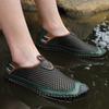 2026 Novo Grande Tamanho Transfronteiriço 9328 Respirável Solado Macio Masculino Casual Outdoor Caminhada Malha Calçado Slip-On