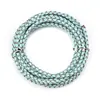 Venta Caliente Transfronteriza Auténtico Ecológico Cuerda Redonda de Cuero de Vaca Tejida Pulsera DIY Collar Núcleo Grueso Envuelto Accesorios de Vestimenta