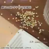 Pedras de Strass Redondas Pequenas K9 Sparkling White com 33 Facetas e Base Plana para Nail Art, Pacote Misto de Pedras de Strass Coloridas com Base Plana Decorações para Nail Art