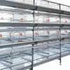 Equipo de Cría de Jaulas para Aves de Corral, Jaulas Grandes de Tipo Escalera por Niveles, Equipo para Gallinero con Limpieza Automática de Estiércol, Jaulas para Patos de Alambre Galvanizado