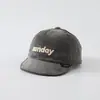 Gorro para Bebé y Niño Pequeño para Otoño e Invierno, Gorra de Pana Suave con Visera y Letras SUNDAY, Gorra de Béisbol para Niños