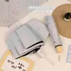 Guarda-chuva Azul Gradiente Fresco Estilo Ins para Gatos, Guarda-sol Portátil, Guarda-chuva de Alto Valor de Uso Duplo para Estudantes, Adequado para Dias Ensolarados e Chuvosos, Unissex