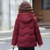 Roupas de Inverno para Mãe de Meia-Idade Jaqueta de Algodão Novo Estilo Chinês Roupa Exterior 2026 Novo Estilo Roupas para Mulheres de Meia-Idade e Idosas Roupas de Algodão Grossas Quentes Soltas