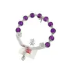 Pulsera de Perlas de Durazno Estilo Dulce y Femenino Más Vendida Diseño de Instagram Pulsera para Mejor Amiga de Estudiante Regalo de Cumpleaños