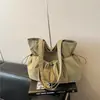 Bolsa de tela de nailon de gran capacidad para uso casual y para ir al trabajo para mujer, modelo nuevo 2026, bolsa para clase de estudiante universitario, bolsa de hombro tipo tote para ir al trabajo