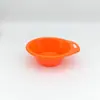 Tazón Sierra para Niños, Polipropileno de Grado Alimenticio, Ligero, Resistente a Caídas, Tazón de Arroz para el Hogar, Plato para Salsas de Hot Pot, Tazón Sierra