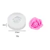Molde de Silicone Flor Rosa DIY Vela de Aromaterapia Difusor de Pedra Sabonete Artesanal Gesso Resina