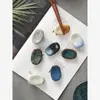 Reposacucharas de Cerámica Japonesa para Palillos Soporte para Palillos Cambio de Horno Reposacucharas Reposacuchillos Público Comercial Reposacuchillos Casero Almohada Creativa para Palillos Reposacuchillos Mesa de Restaurante