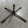 Nuevo parasol para puesto exterior, sombrilla de playa con base cruzada engrosada, portátil, estable, plegable, sombrilla especializada para el sol