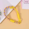 Cordão personalizado da moda para celular, pingente de bolsa de bichinho de pelúcia customizado, cordão de corda trançada colorido, acessório de chaveiro
