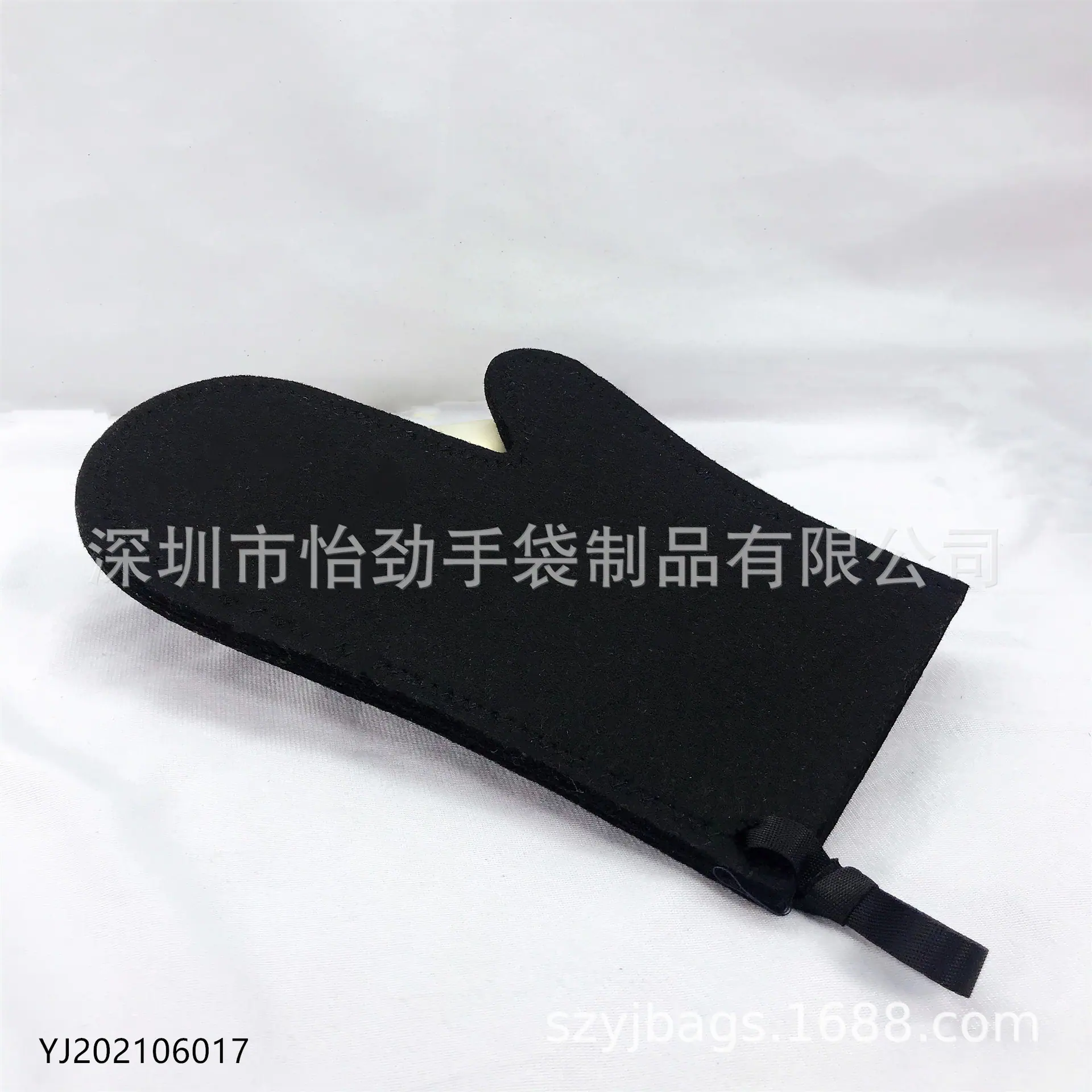素色戟绒隔热手套