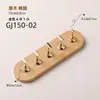 Soporte Minimalista de Madera Estilo Japonés para Uñas Artísticas con Fuerte Base Magnética de Metal para Uñas de Práctica y Arcilla