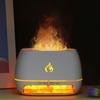 Nuevo Mini Difusor de Aroma de Llama de Simulación Colorida de Piedra de Sal Difusor Ultrasónico Humidificador de Aire Gran Volumen de Niebla