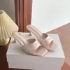 Sandalias de Tacón Gatito Elegantes con Pedrería Brillante para Mujer, Chanclas de Exterior, Nuevo Modelo de Verano 2026, Tacones de Aguja Cuadrados Elegantes