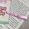 Lindo Clip de Aleación Impreso de Gatito Boca Puntiaguda Clip de Posicionamiento Lindo Clip de Pato de Dibujos Animados Dulce Ropa Rota Flequillo Accesorios para el Cabello