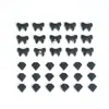 Venta Directa de Fábrica negro amor estrella de cinco puntas Luna acrílico Diamante pegatinas cara escenario maquillaje Pegatinas de Diamante